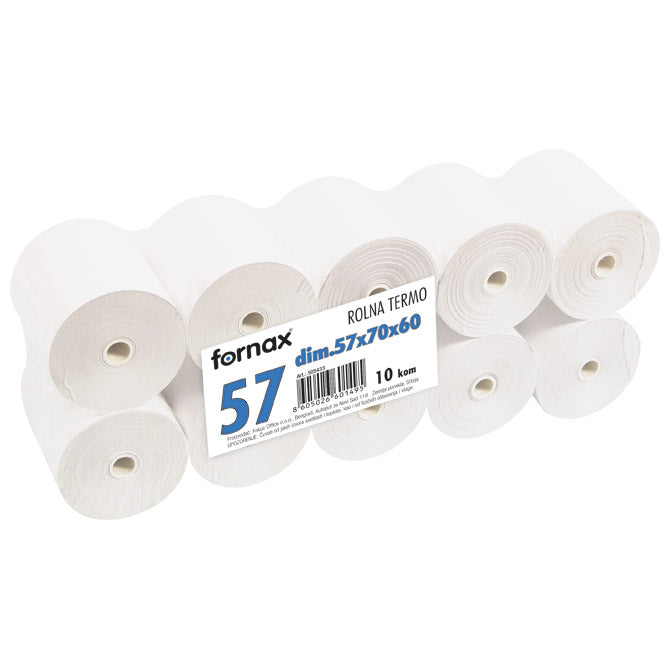 Rolna termo 57mm (fi62mm) 60m pk10 Fornax
