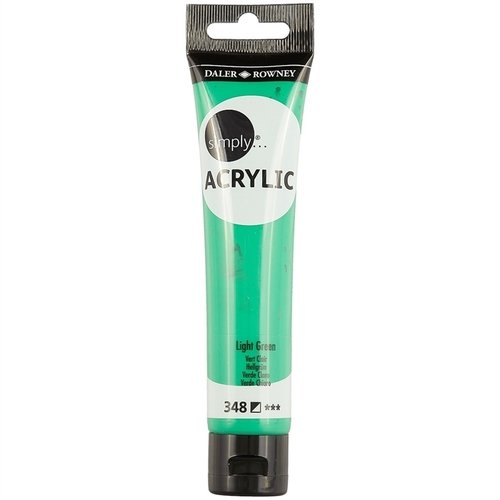 Daler-Rowney Simply Acrylic 75 ml. Light Green