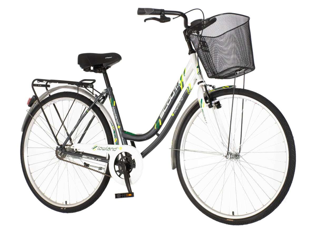 Bicikl Visitor Lowland 28" sivo beli