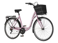 BICIKL FASHION VENSSINI GRACE 28" ALU 21" V-BRAKE 6 BRZINA 167-192CM (L/XL) ROZE