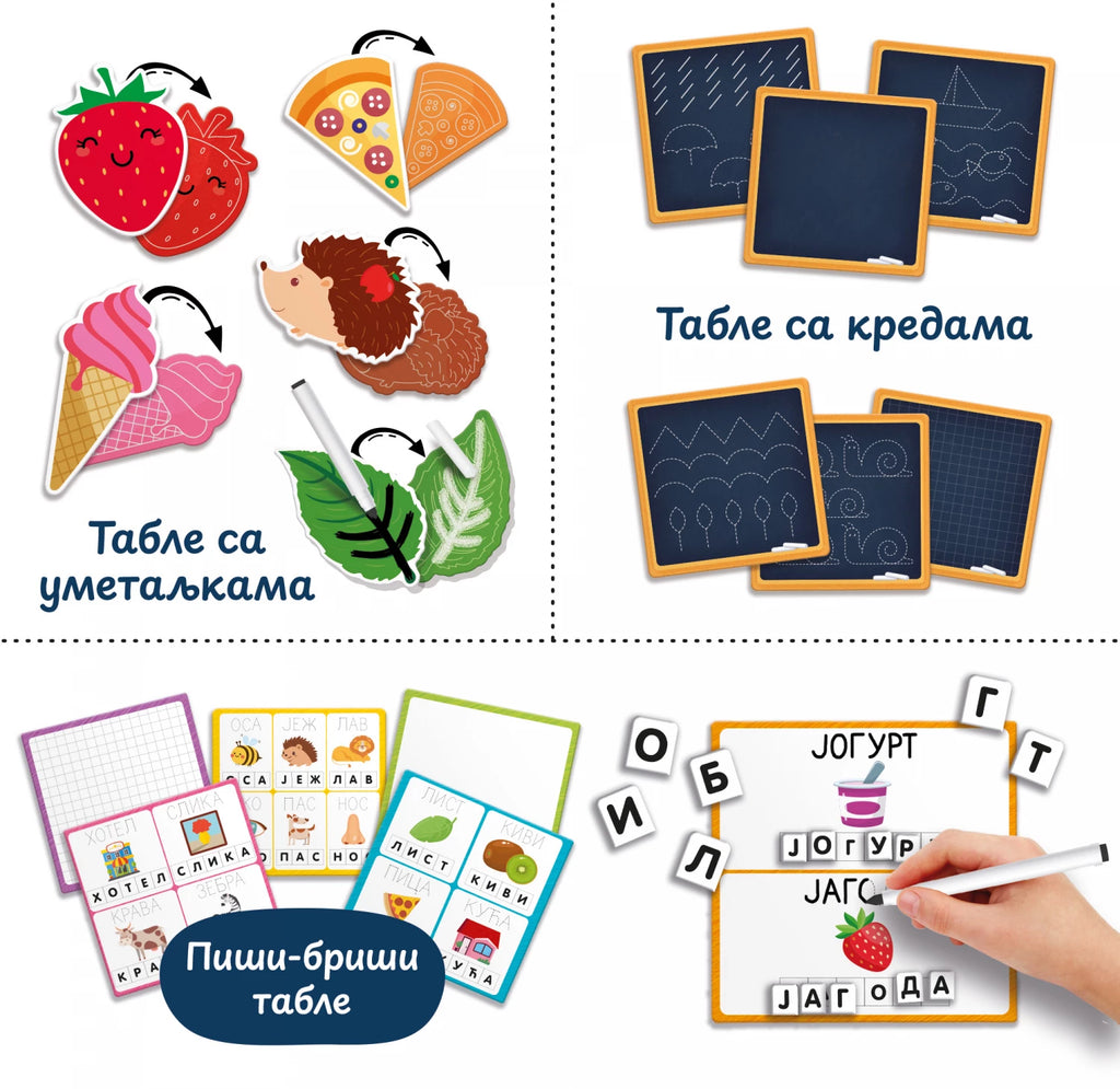 Montesori edukativni Set SR Edukativne table Lisciani