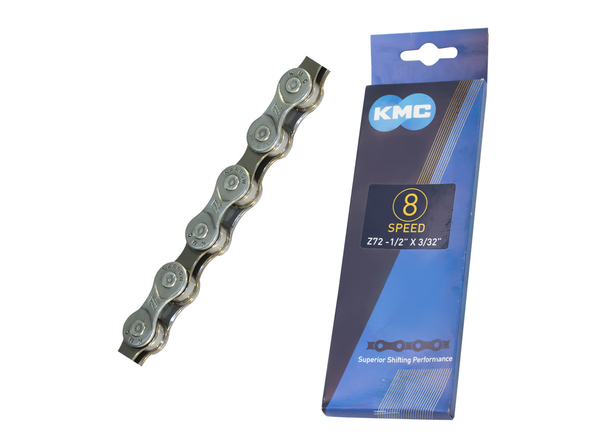 Lanac mtb kmcu kutiji z-72 1/2”x3/32” 116l silver/ brown