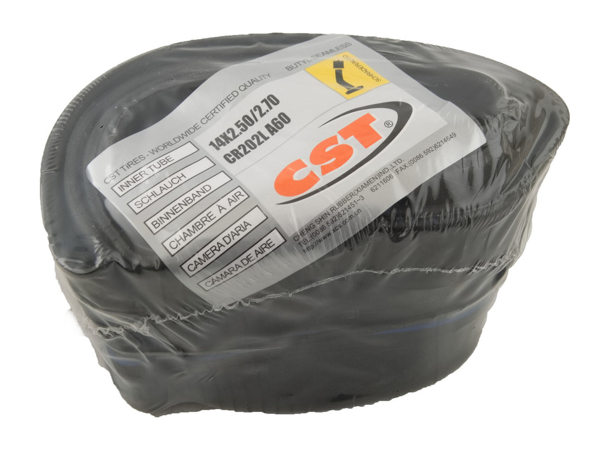 UN.14x2.50 CST SA ZAKRIVLJENIM VENTILOM E BIKE