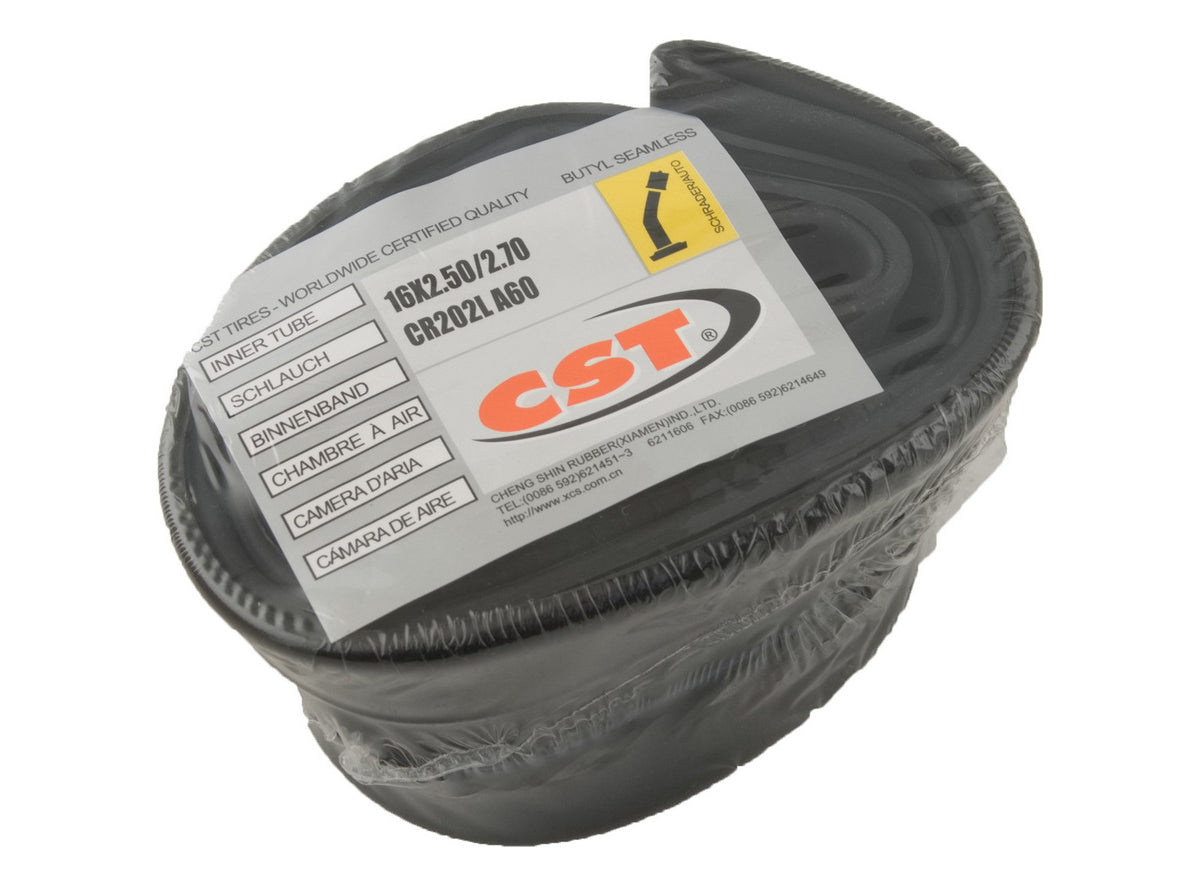 UN.16x2.50 CST SA ZAKRIVLJENIM VENTILOM E BiKE