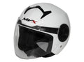 Kaciga za motor veličina L-MVX P5 Jet Open Face Simpli vizir bela