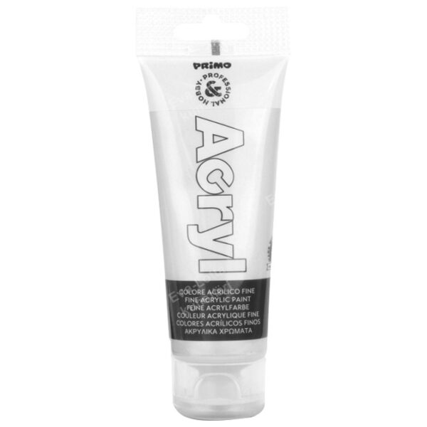 Akrilna boja Primo CMP 75ml srebrna