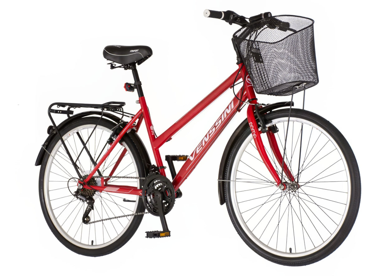 Bicikl Venssini Roma 26" crveno beli