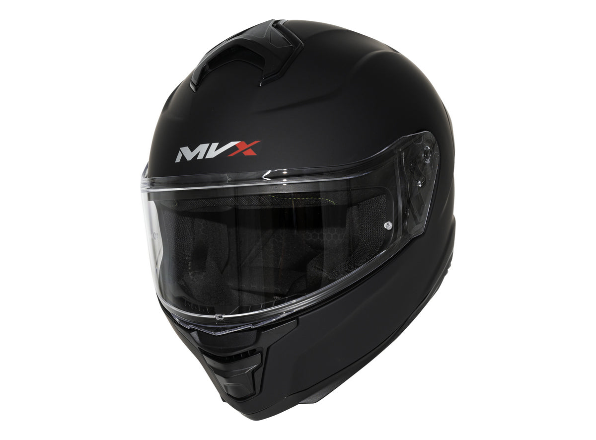 Kaciga za motor veličina XL-MVX 987 Full Face Simpli vizir crna