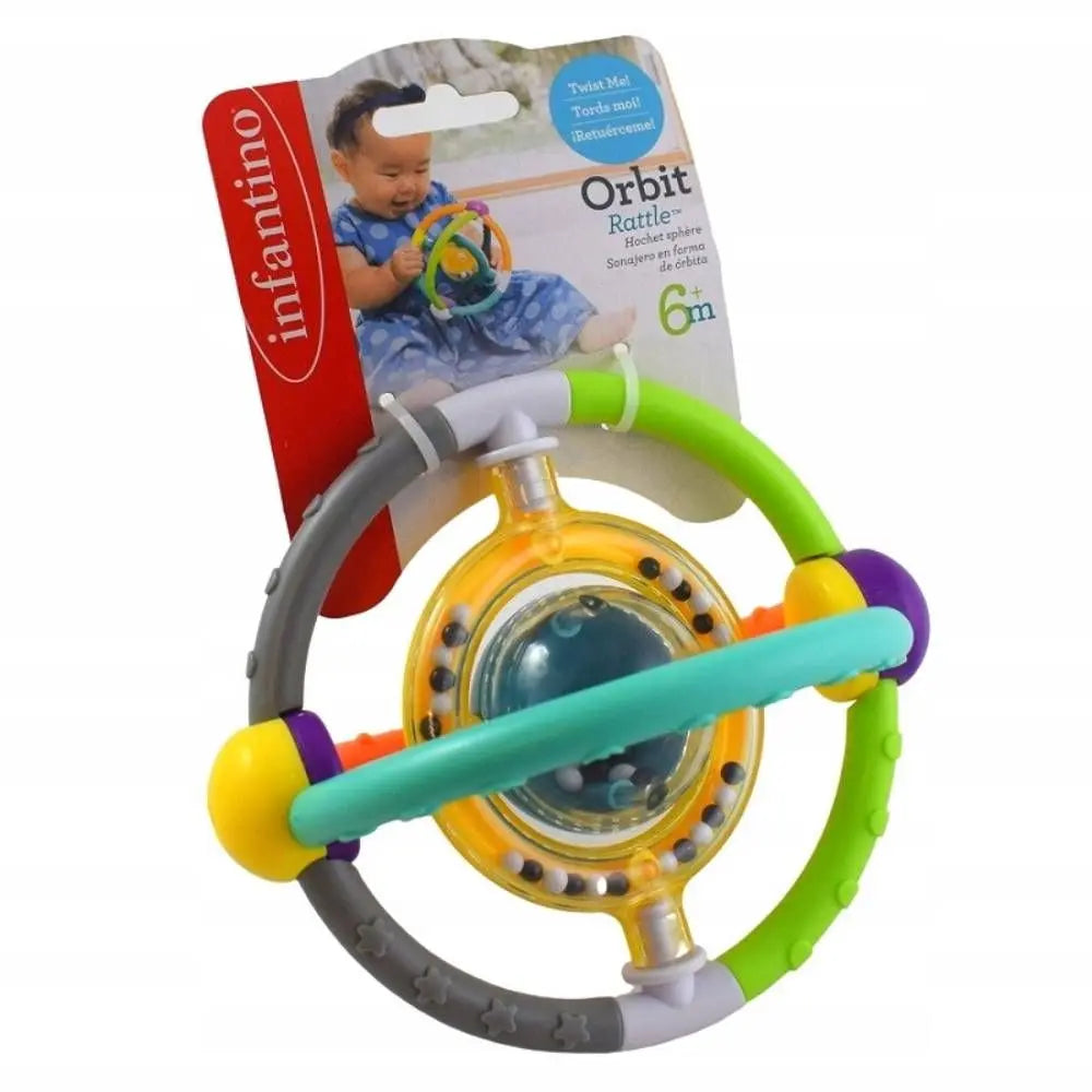 INFANTINO Orbit Rattle Zvečka lopta