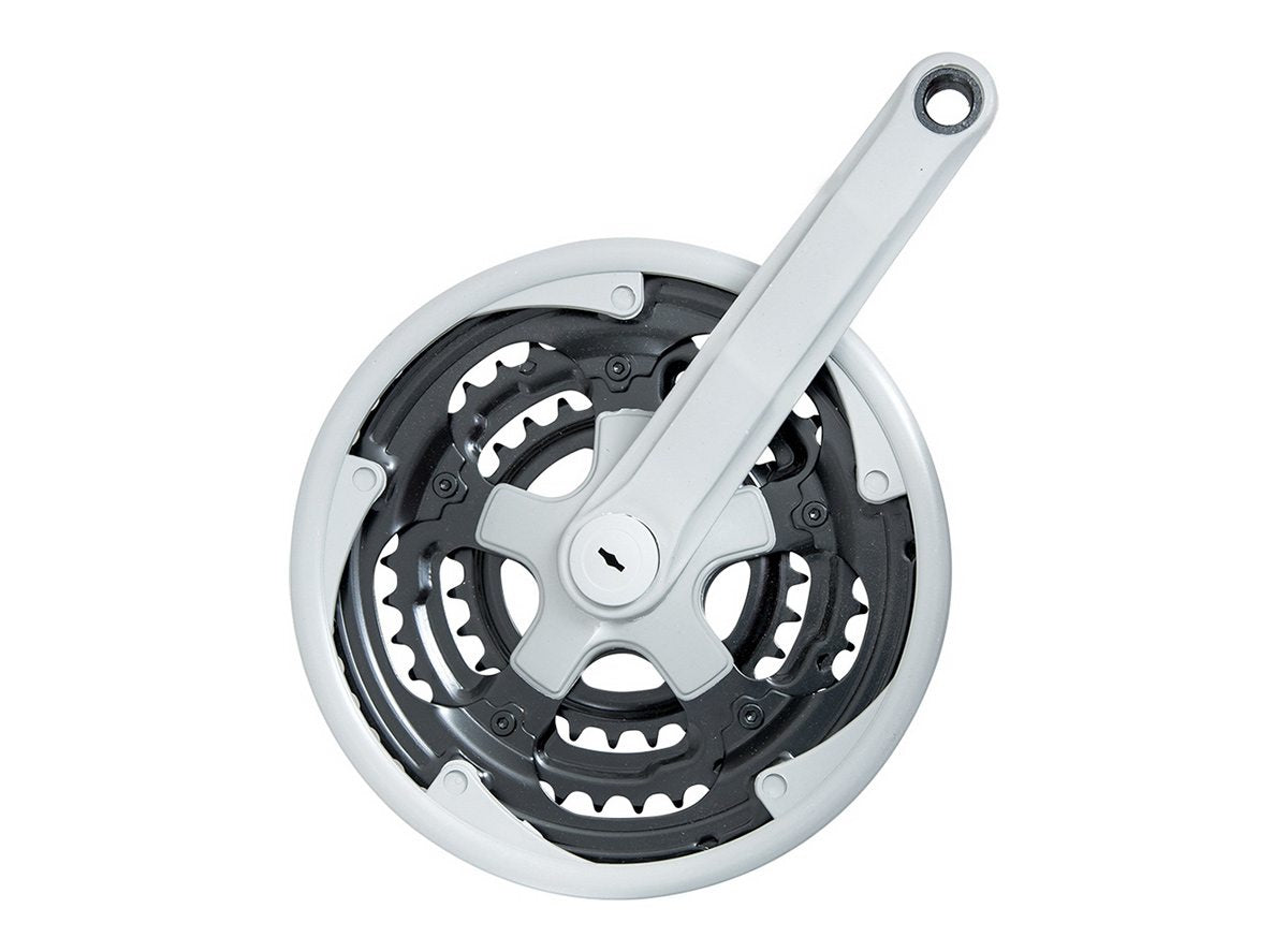 Srednji pogon mtb 28/38/48t 170mm sivi