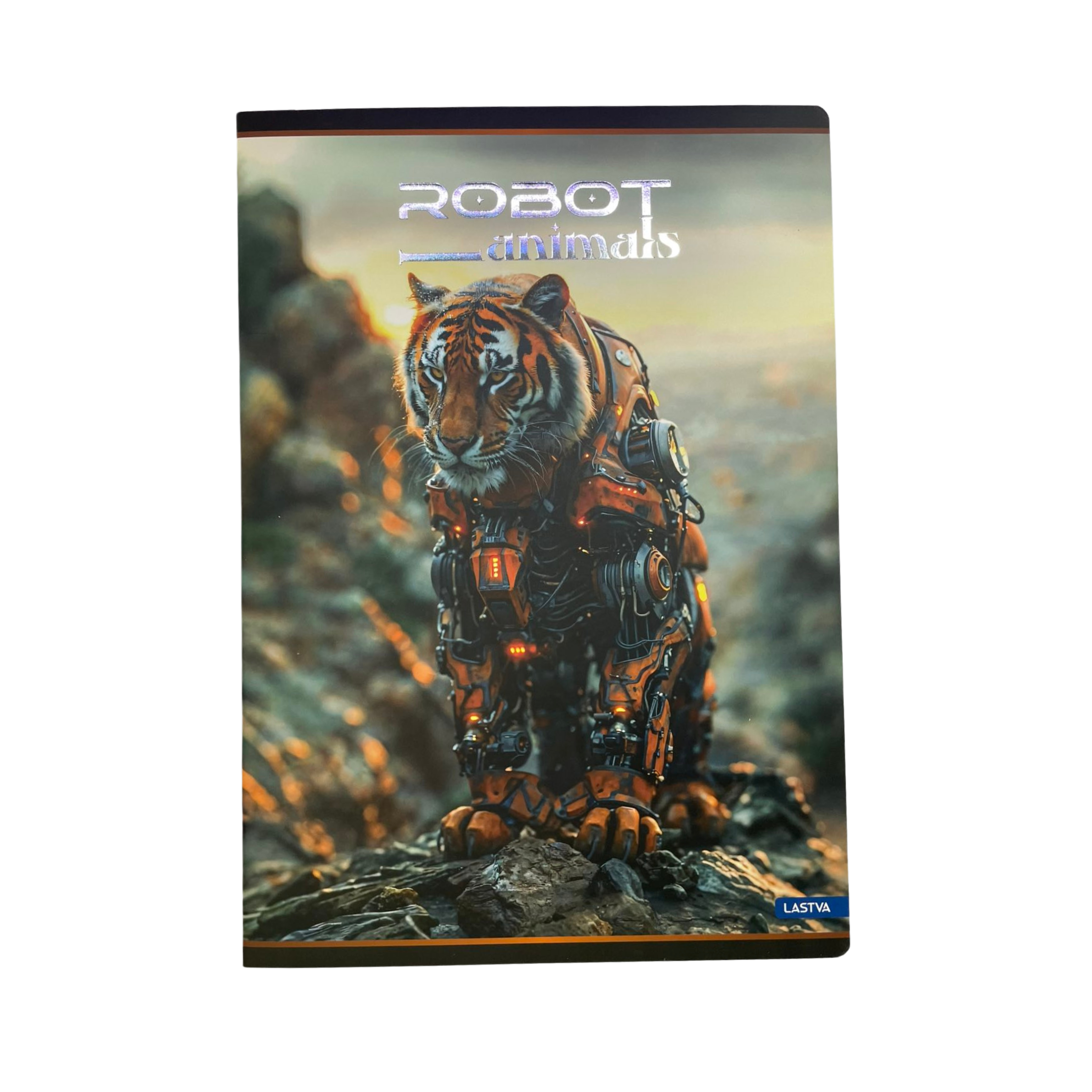 SVESKA A4 DIKTO ROBOT ANIMALS MP 52L