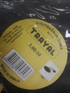 Unutrašnja guma 3.00/3.50-10 krivi ventil
